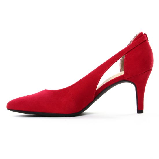 escarpins rouge mode femme printemps été - Photo Produit 3