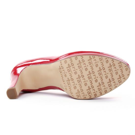 escarpins rouge mode femme printemps été - Photo Produit 5