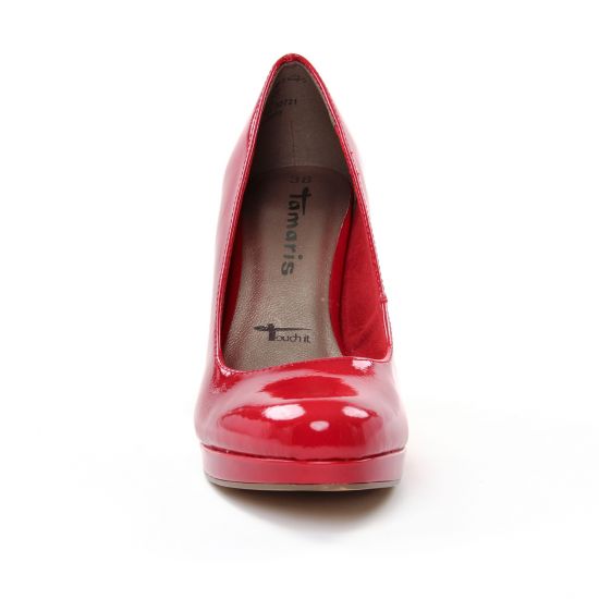 escarpins rouge mode femme printemps été - Photo Produit 6