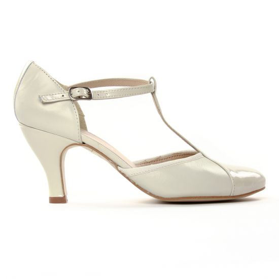 escarpins salomé blanc cassé mode femme printemps été - Photo Produit 2