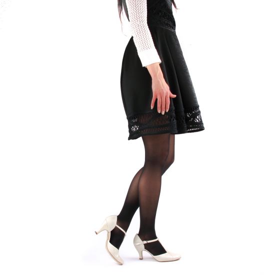 escarpins salomé blanc cassé mode femme printemps été - Photo Produit 8