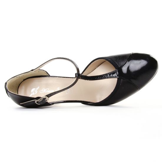 escarpins salomé noir mode femme printemps été - Photo Produit 4