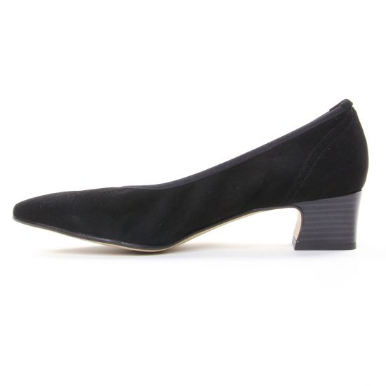 escarpins trotteur noir mode femme printemps été - Photo Produit 3