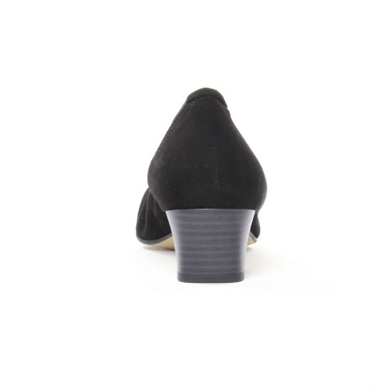 escarpins trotteur noir mode femme printemps été - Photo Produit 7