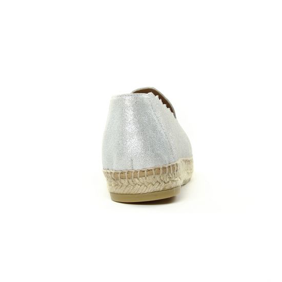 espadrilles argent mode femme printemps été - Photo Produit 7