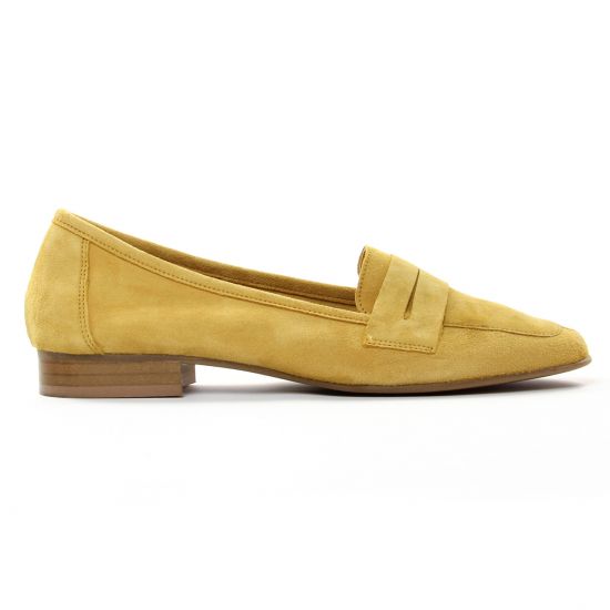 mocassins jaune mode femme printemps été - Photo Produit 2
