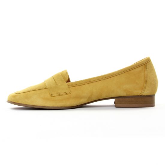 mocassins jaune mode femme printemps été - Photo Produit 3