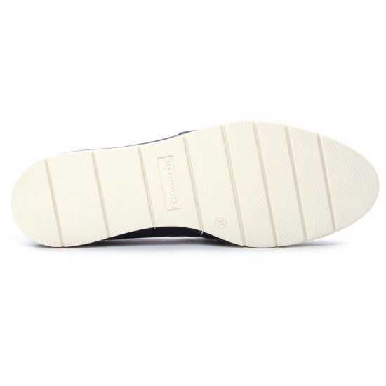 Mocassins Slippers bleu velours mode femme printemps été - Photo Produit 5