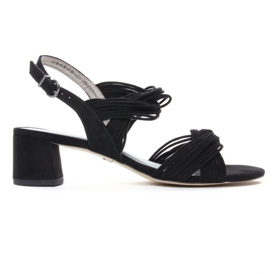 nu-pieds trotteurs noir mode femme printemps été - Photo Produit 2