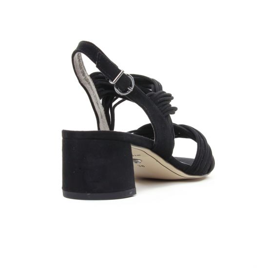 nu-pieds trotteurs noir mode femme printemps été - Photo Produit 7