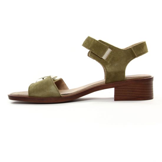 sandales vert kaki mode femme printemps été - Photo Produit 3