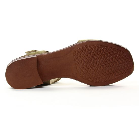 sandales vert kaki mode femme printemps été - Photo Produit 5