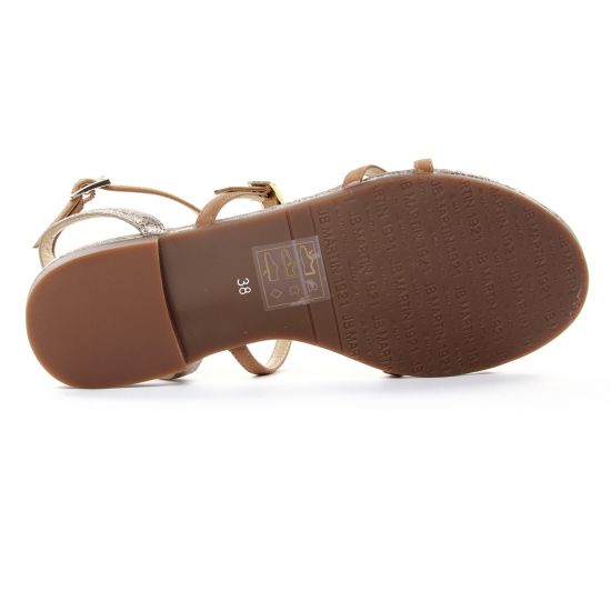 sandales beige mode femme printemps été - Photo Produit 5
