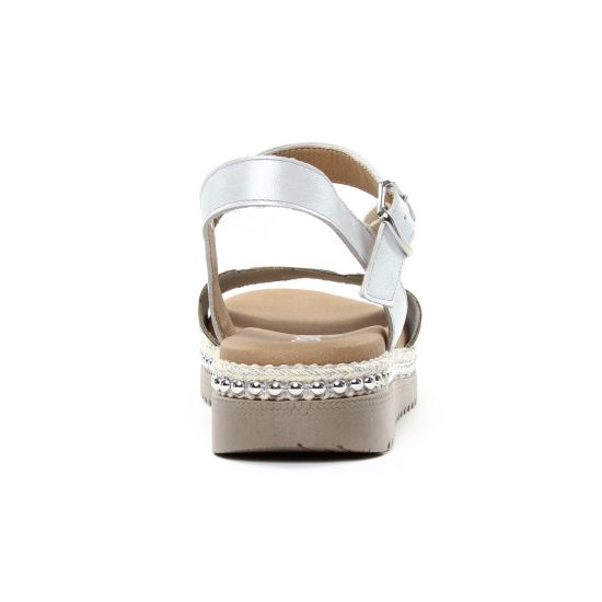sandales blanc mode femme printemps été - Photo Produit 7
