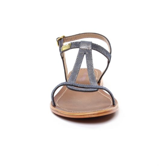 sandales bleu doré mode femme printemps été - Photo Produit 6