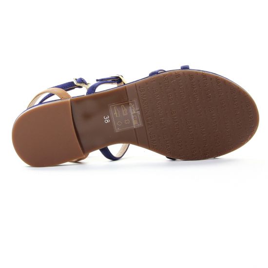 sandales bleu mode femme printemps été - Photo Produit 5