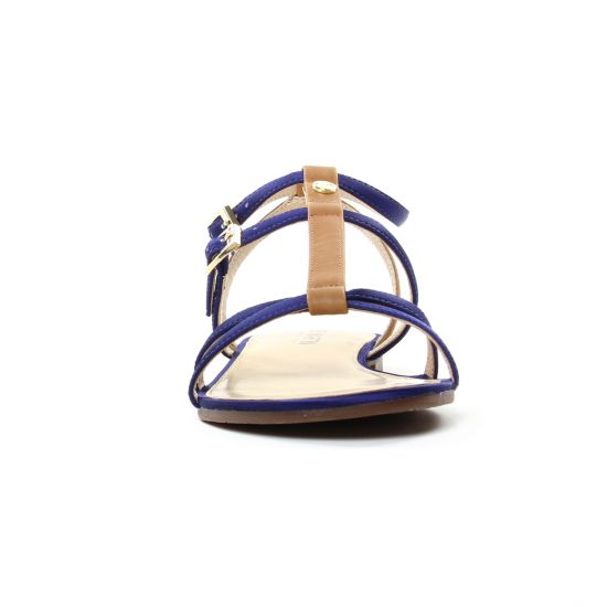 sandales bleu mode femme printemps été - Photo Produit 7