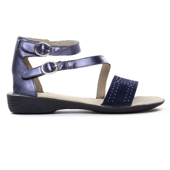 sandales bleu marine mode femme printemps été - Photo Produit 2