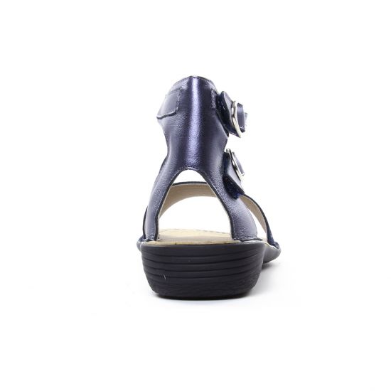 sandales bleu marine mode femme printemps été - Photo Produit 7