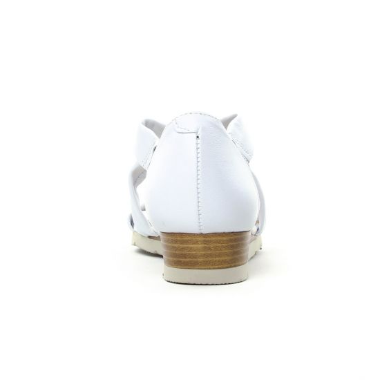 chaussure mariée compensée blanche