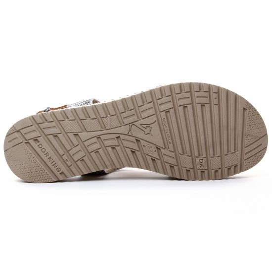 sandales gris argent mode femme printemps été - Photo Produit 5
