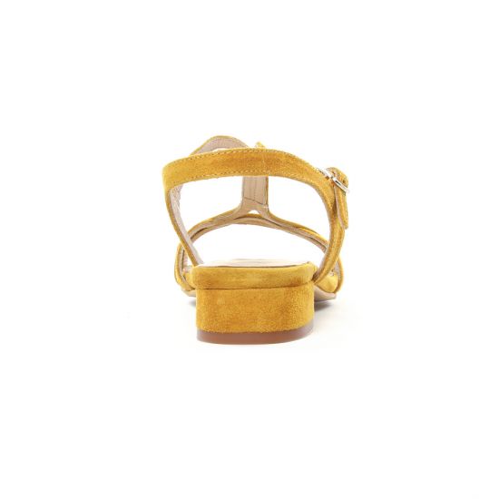 sandales jaune mode femme printemps été - Photo Produit 7