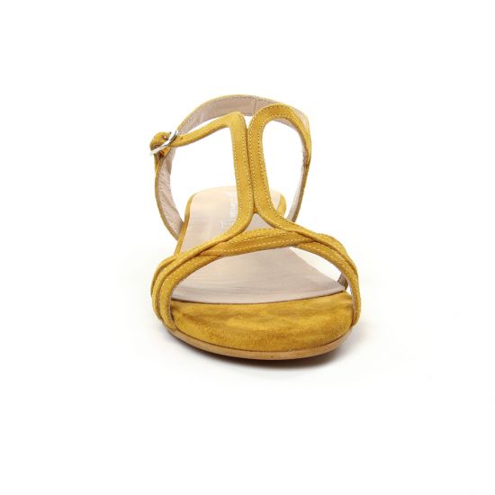 sandales jaune mode femme printemps été - Photo Produit 6