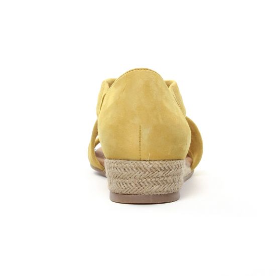 espadrilles jaune mode femme printemps été - Photo Produit 7