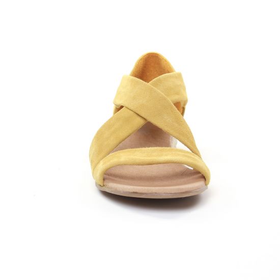 espadrilles jaune mode femme printemps été - Photo Produit 6