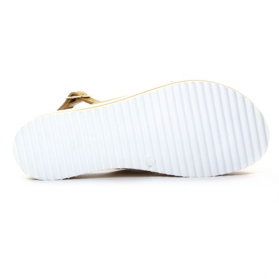 sandales jaune mode femme printemps été - Photo Produit 5