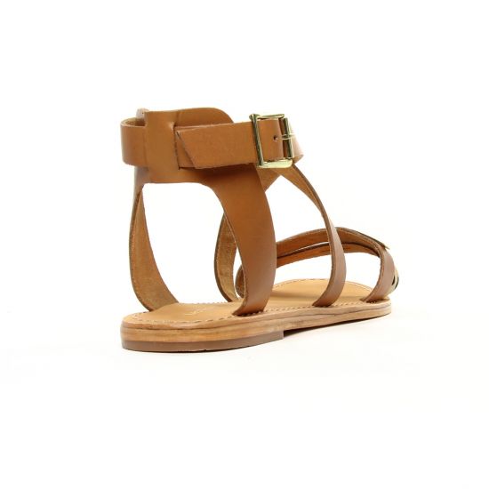 sandales marron mode femme printemps été - Photo Produit 7