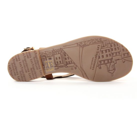 sandales marron noir mode femme printemps été - Photo Produit 5