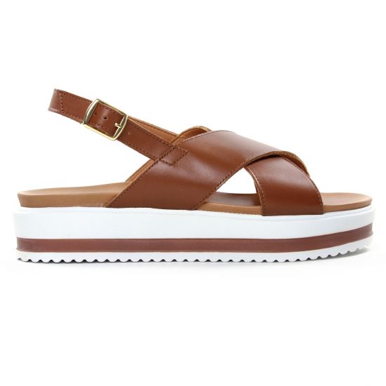 sandales marron mode femme printemps été - Photo Produit 2