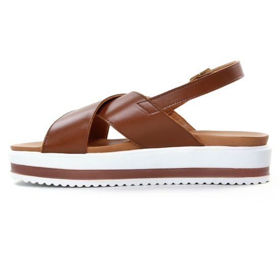 sandales marron mode femme printemps été - Photo Produit 3