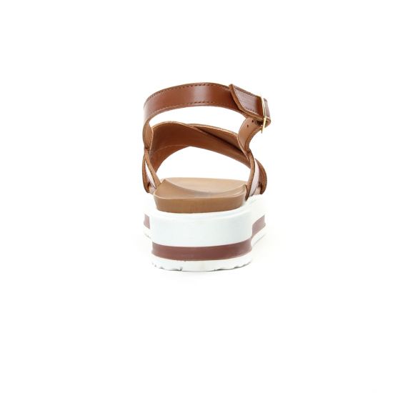 sandales marron mode femme printemps été - Photo Produit 7