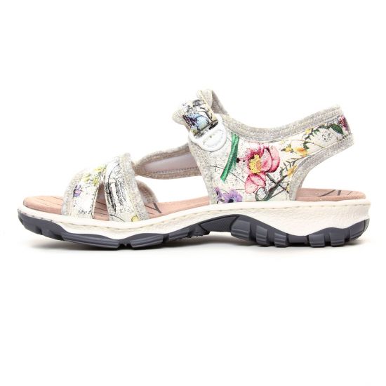 sandales multicolore mode femme printemps été - Photo Produit 3