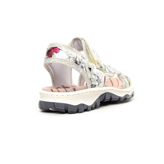 sandales multicolore mode femme printemps été - Photo Produit 7