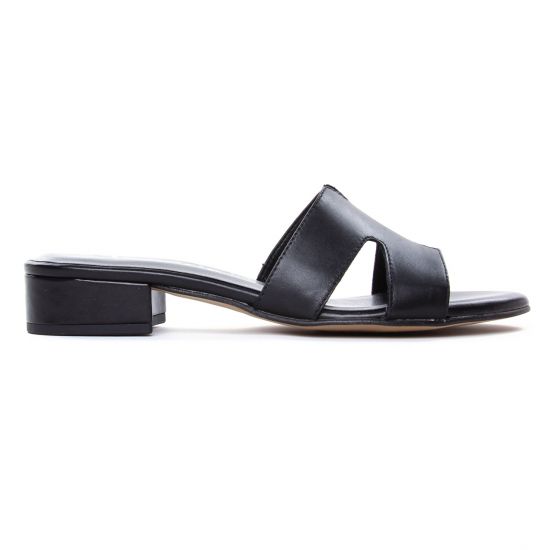 sandales noir mode femme printemps été - Photo Produit 2