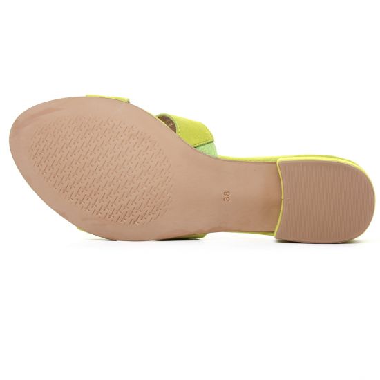 sandales vert mode femme printemps été - Photo Produit 5