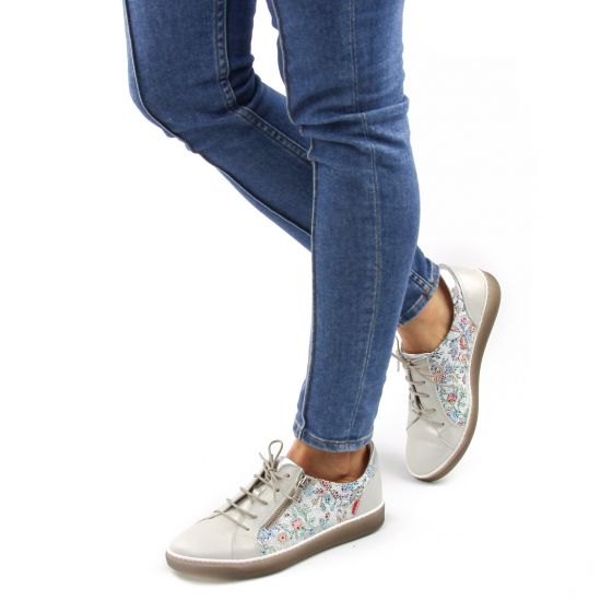 tennis blanc multi mode femme printemps été - Photo Produit 8