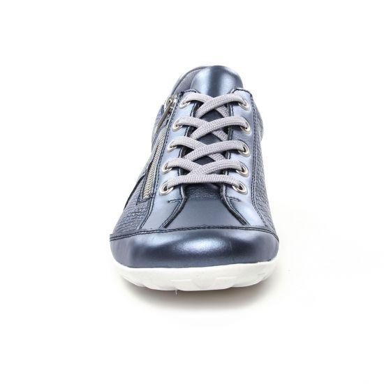 tennis bleu argent mode femme printemps été - Photo Produit 6