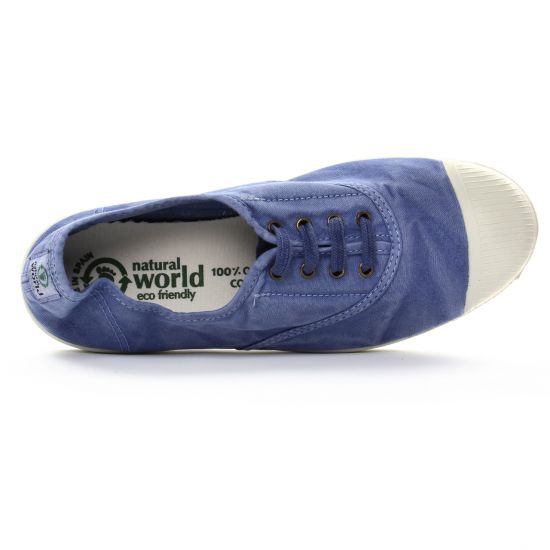 tennis bleu mode femme printemps été - Photo Produit 4