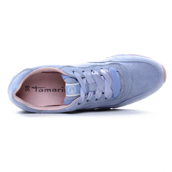 tennis bleu mode femme printemps été - Photo Produit 4