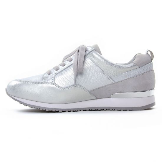 tennis gris argent mode femme printemps été - Photo Produit 3