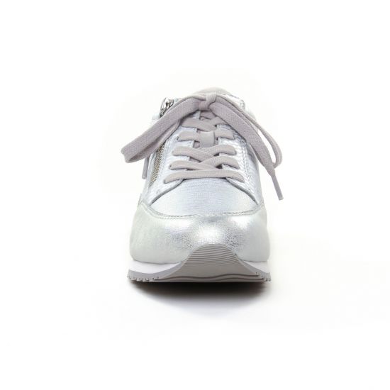 tennis gris argent mode femme printemps été - Photo Produit 6