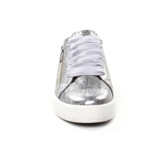 tennis gris argent mode femme printemps été - Photo Produit 6