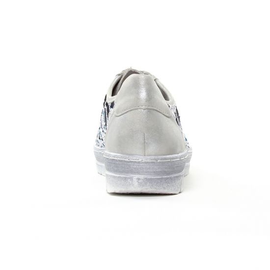 tennis gris argent mode femme printemps été - Photo Produit 7