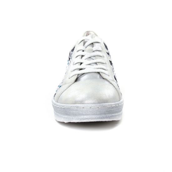 tennis gris argent mode femme printemps été - Photo Produit 6