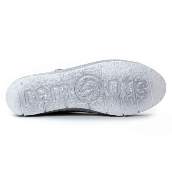 tennis gris argent mode femme printemps été - Photo Produit 5