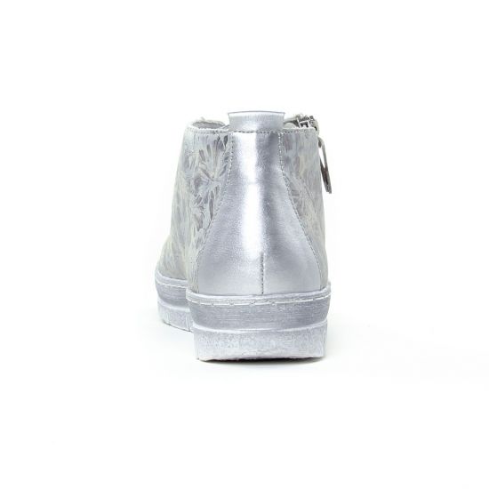 tennis gris argent mode femme printemps été - Photo Produit 7